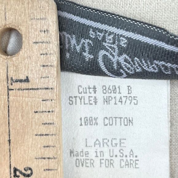 Vintage St Germain Paris Womens Shirt Size Large Rhinestone Embellished Shacket - Picture 12 of 12